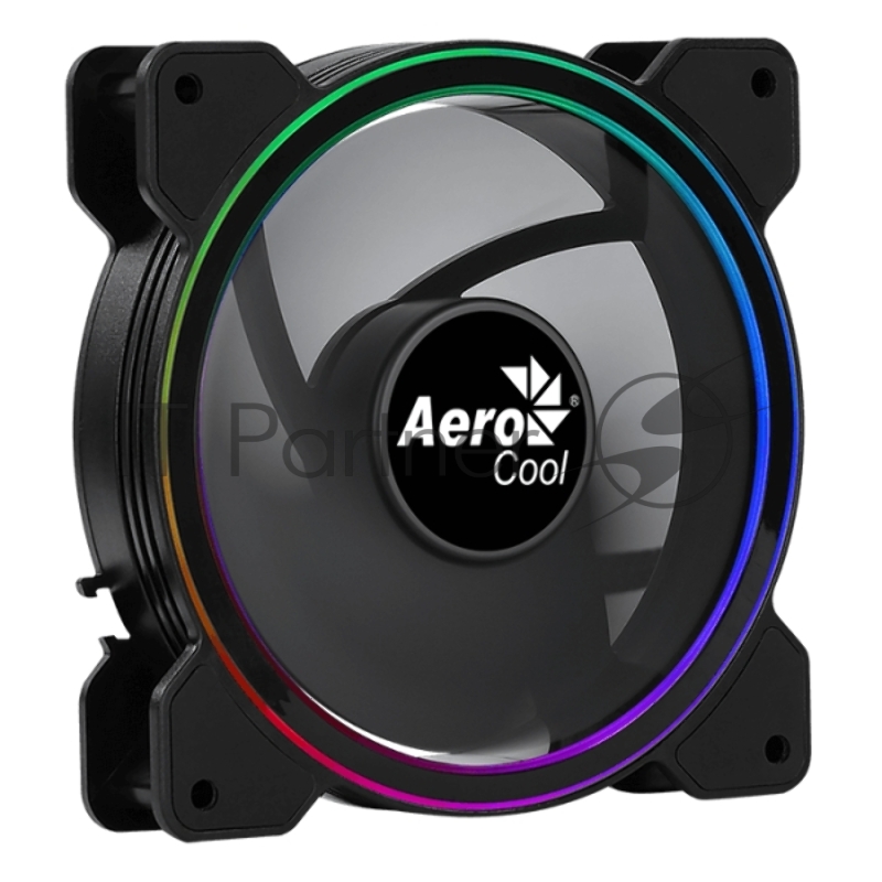 Вентилятор Aerocool Saturn 12 FRGB (120мм, 19.6 dB, 1000rpm, 3pin+ Molex, подсветка) RTL