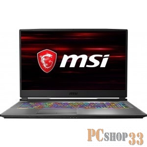 Ноутбук MSI GP75 10SFK-210RU Comet lake i7-10750H/16GB/1TB+256GB SSD/noODD/17.3 FHD, 144Hz TBezel/RTX2070, GDDR6 8GB/WiFi+BT/Win 10/Black
