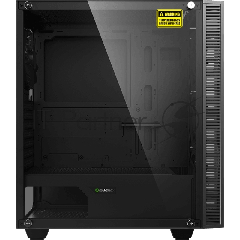 Корпус GameMax Draco XD MFG A363-TA (ATX,Зак.стекл, USB 3.0, 4*120мм вент.+ ARGB контроллер,без БП)