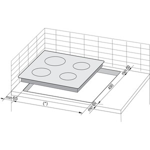 Варочная поверхность Hansa BHC66206 черный