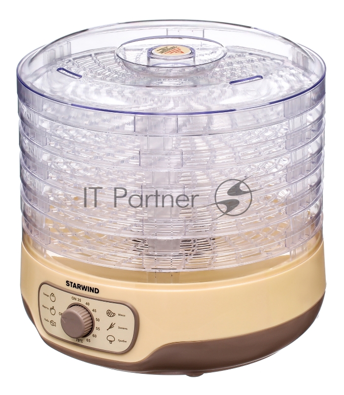 Сушка для фруктов и овощей Starwind SFD2520 5под. 250Вт белый