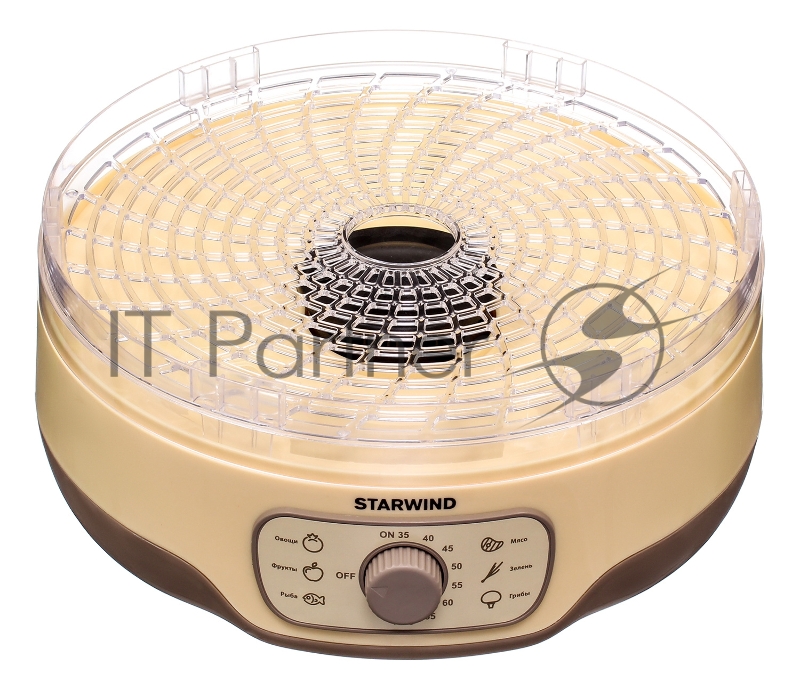Сушка для фруктов и овощей Starwind SFD2520 5под. 250Вт белый