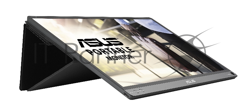 МОНИТОР 15.6 ASUS MB16ACMDarkGrey(IPS, LED, Wide, 1920x1080, 178°/178°, 250 cd/m, 800:1, +USB, )