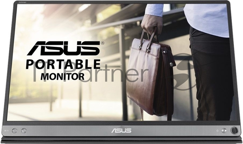 МОНИТОР 15.6 ASUS MB16ACMDarkGrey(IPS, LED, Wide, 1920x1080, 178°/178°, 250 cd/m, 800:1, +USB, )