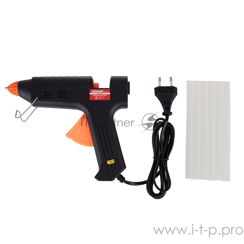 Пистолет клеевой REXANT (12-0111) 60 Вт O 11 мм 120...240 (в кейсе)