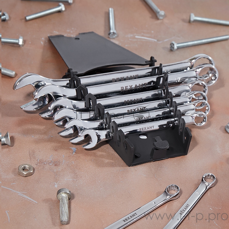 Набор ключей комбинированных REXANT (12-5841) 8-19 мм 8 предметов