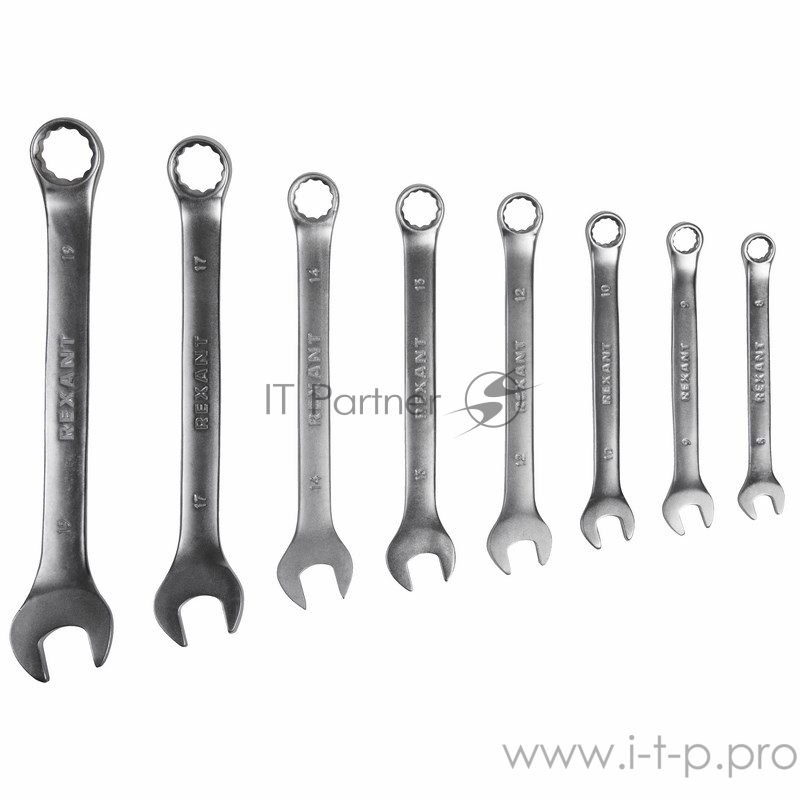 Набор ключей комбинированных REXANT (12-5841) 8-19 мм 8 предметов