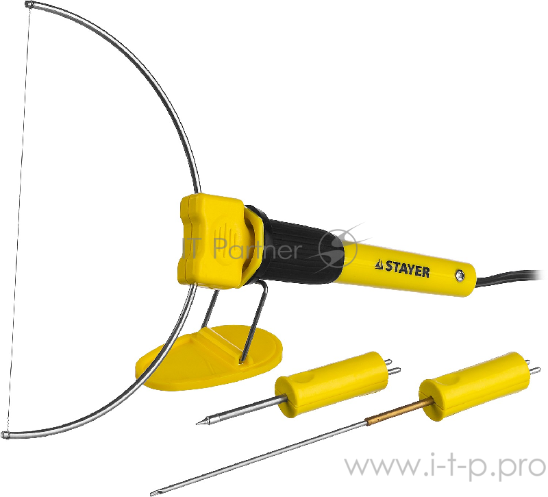 Прибор STAYER MASTER MAXtermo для художественной резки пенопласта, пластика, 3 насадки, 7Вт (45257-H3)