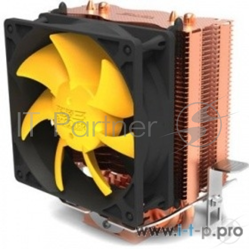 Вентиляторы PCCooler S83 Кулер S83 S775/115X/AM2/AM3/AM4/FM1/FM2 (48 шт/кор, TDP 90W, вент-р 80мм, 2 тепловые трубки 6мм, 2200RPM, 20dBa) Retail Color Box