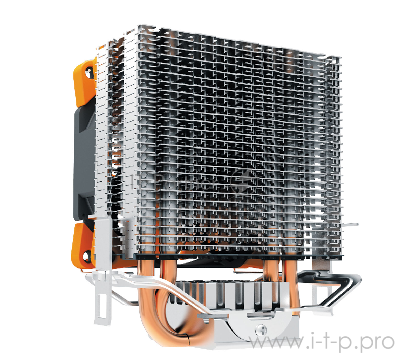 Вентиляторы PCCooler S88 Кулер S88 S775/115X/AM2/AM3/AM4/FM1/FM2 (48 шт/кор, TDP 98W, вент-р 80мм с PWM, 2 тепловые трубки 6мм, 1200-2000RPM, 20.5dBa) Retail Color Box