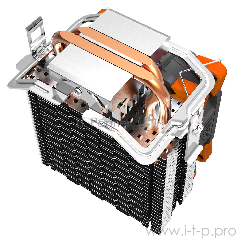 Вентиляторы PCCooler S88 Кулер S88 S775/115X/AM2/AM3/AM4/FM1/FM2 (48 шт/кор, TDP 98W, вент-р 80мм с PWM, 2 тепловые трубки 6мм, 1200-2000RPM, 20.5dBa) Retail Color Box