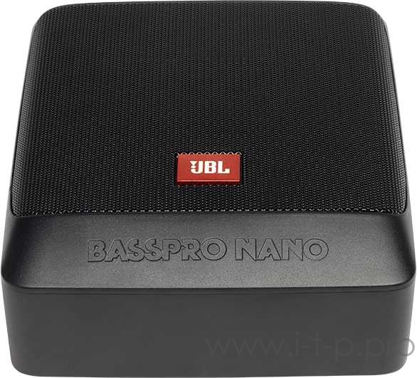 Сабвуфер автомобильный JBL Basspronano 100Вт активный (46см/18)