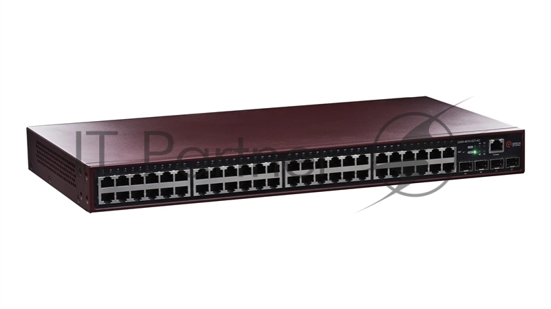 Коммутатор управляемый уровня L2, 48 портов 10/100/1000BASE-TX, 4 порта 100/1000Base-X SFP, 16K MAC-адресов, 4К VLAN, 8 Queue, питание 100-240V АС L2 managed switchQSW-4610-52T-AC