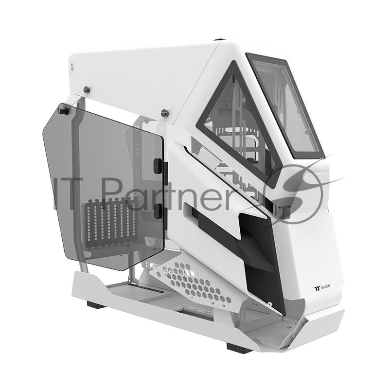 Корпус Full Tower без БП, support E-ATX MB, AH T600 Snow CA-1Q4-00M6WN-00 White/Win/SPCC/5mm Tempered Glass*2
