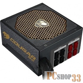 Блок питания Cougar GX 1050 Блок питания GX 1050 (Модульный, Разъем PCIe-6шт,ATX v2.31, 1050W, Active PFC, 140mm Fan, 80 Plus Gold) GX1050 Retail