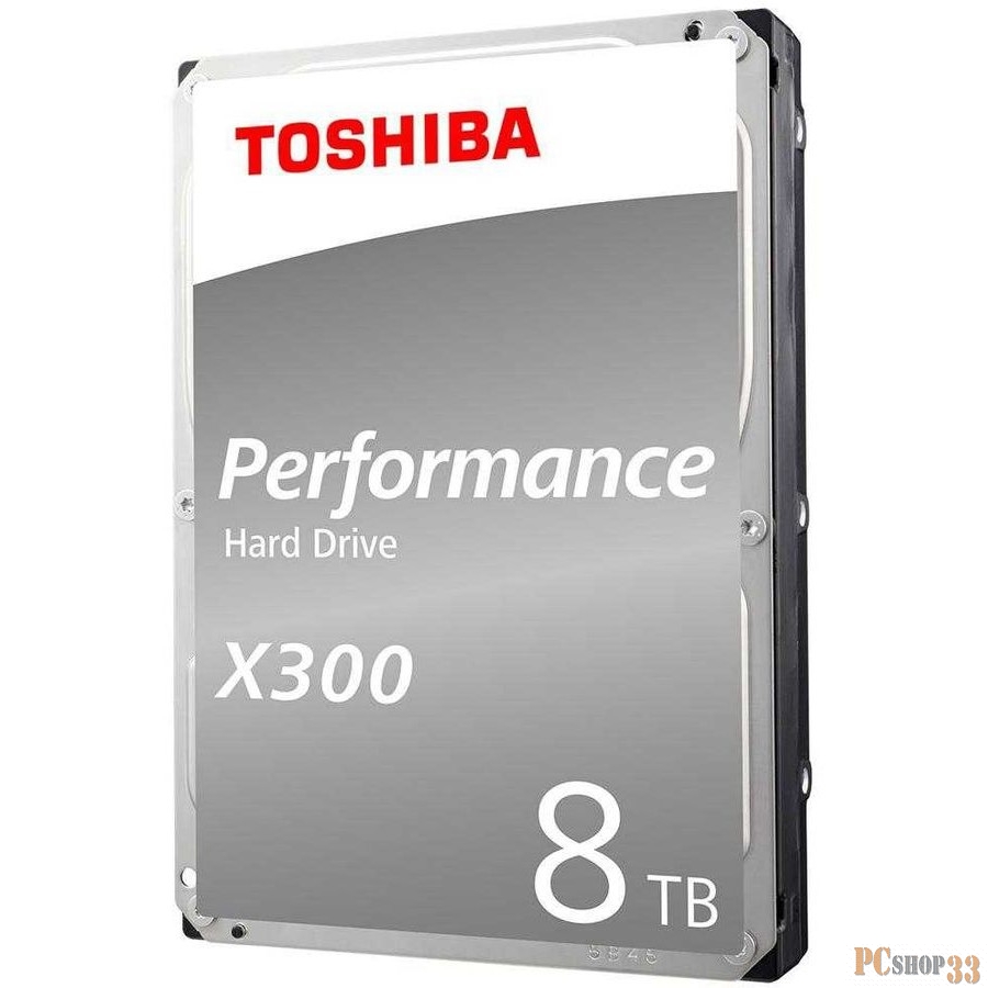 Жесткий диск Toshiba SATA-III 8Tb HDWR180UZSVA X300 (7200rpm) 256Mb 3.5