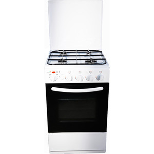 Плита Комбинированная CEZARIS ПГЭ 1000-13, цв. кор, 4 горелки, поддон эмалированный, электророзжиг, ящик для посуды, габ. разм. 50*50