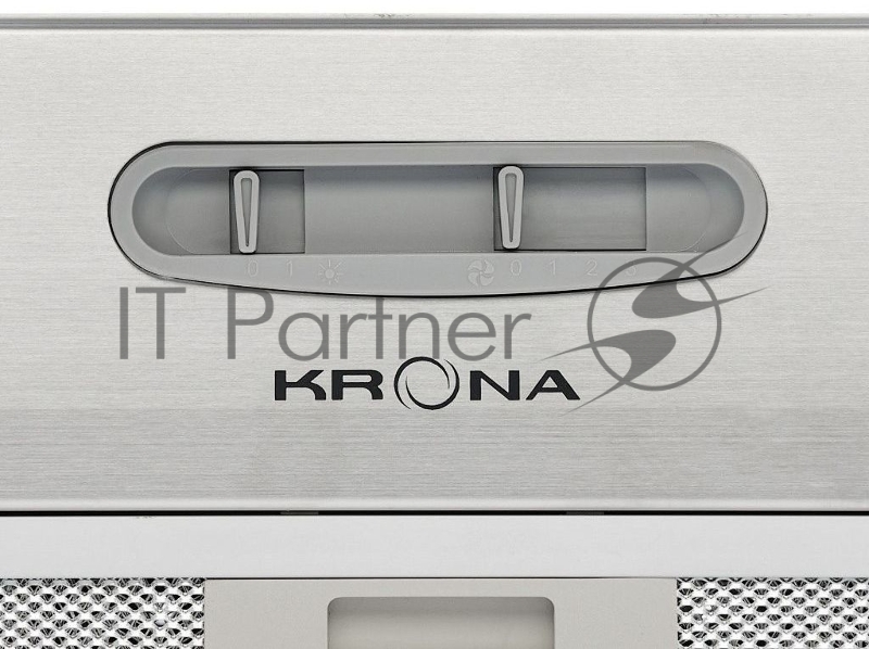 KRONA RUNA 600 inox S Вытяжка кухоннаяВстраиваемая вытяжка RUNA S с простым слайдерным управлением отлично подойдет для кухни площадью до 10 кв.м. LED подсветка, производительность 500 м3/ч, 3 скорости , нерж сталь