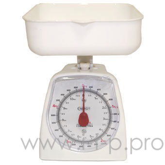 Весы кухонные механические ENERGY EN-406МК,белые