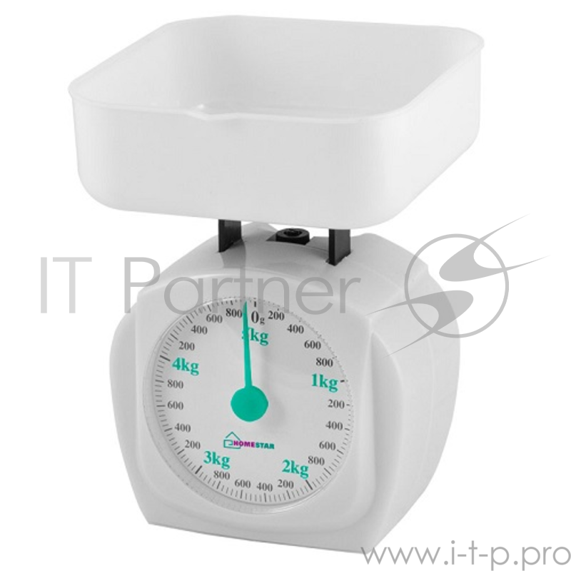 Весы кухонные механические HOMESTAR HS-3005М,белый