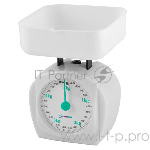 Весы кухонные механические HOMESTAR HS-3005М,белый