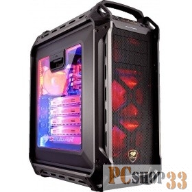Корпус Cougar Panzer Max Корпус Panzer Max, без БП, большое боковое окно, чёрный, Full-Tower 441111