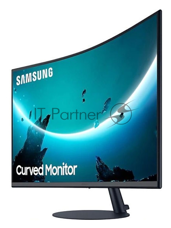 Монитор Samsung 31.5 C32T550FDI темно-серый VA LED 16:9 HDMI глянцевая 3000:1 250cd 178гр/178гр 1920x1080 D-Sub DisplayPort FHD 5.9кг