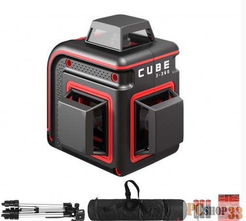Построитель лазерных плоскостей ADA Cube 3-360 Professional Edition А00572