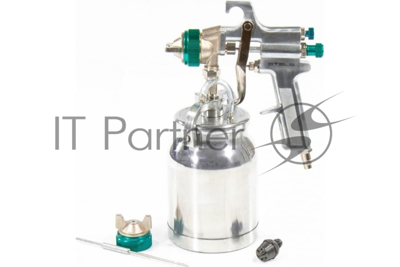 Краскораспылитель STELS -AS 702 НP профессиональный, всасывающего типа, сопло 1,8 мм и 2,0 мм // Stels 57364