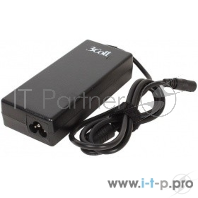 Аксессуар к ноутбуку 3Cott 3C-WA090 Универсальный адаптер питания для ноутбуков 90 Вт, автопереключением, 10 коннекторов, Вх:100В-240В/Вых: 9.5В-24В (369085)