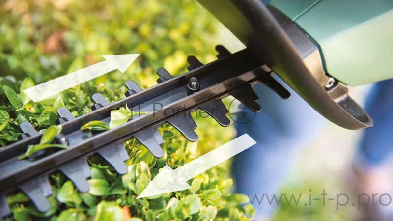 Кусторез BOSCH Easy HedgeCut 18-45 (0600849H00) аккумуляторный 1 АКБ 2 Ач, 18В, 2Ач, нож 45см/15мм