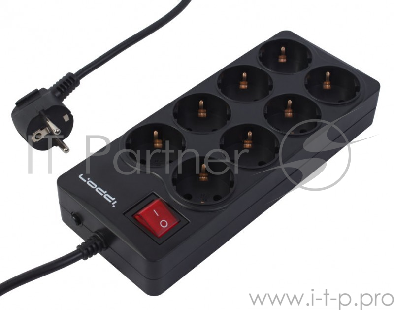 Сетевые фильтры IPPON Сетевой фильтр BK238 (8 розеток, 3 м) (588044)