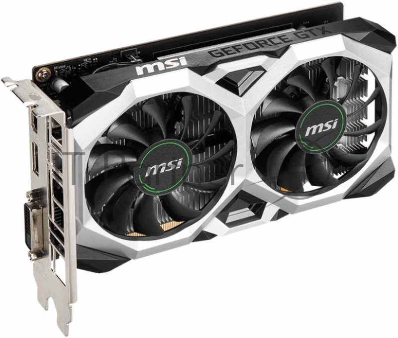 Видеокарта MSI PCI-E GTX 1650 D6 VENTUS XS NVIDIA GeForce GTX 1650 4096Mb 128bit GDDR6 1485/12000 DVIx1/HDMIx1/DPx1/HDCP Ret
