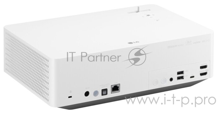 LED проектор для домашнего кинотеатра DLP, 1500 Лм,150000:1 4K UHD(3840х2160)HDR10 TR 1,2-1,5:1 Zoom 1.25x motor HDMI / HDMI (MHL) x2USB-CRJ45Smart TVАудиовыход оптический (S/PDIF)3W x2 WiFi Bluetooth Out3.2кг. белый