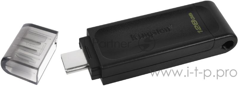 Флеш Диск Kingston 128Gb DataTraveler DT70 <DT70/128GB>, USB-C 3.2 Gen 1