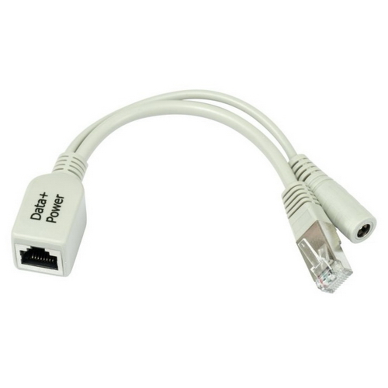 Сетевое оборудование MikroTik RBPOE (DATA+Power) Инжектор питания Максимальная скорость передачи данных - 100 Mbps