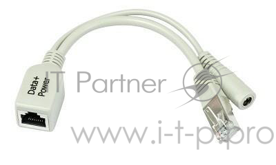 Сетевое оборудование MikroTik RBPOE (DATA+Power) Инжектор питания Максимальная скорость передачи данных - 100 Mbps