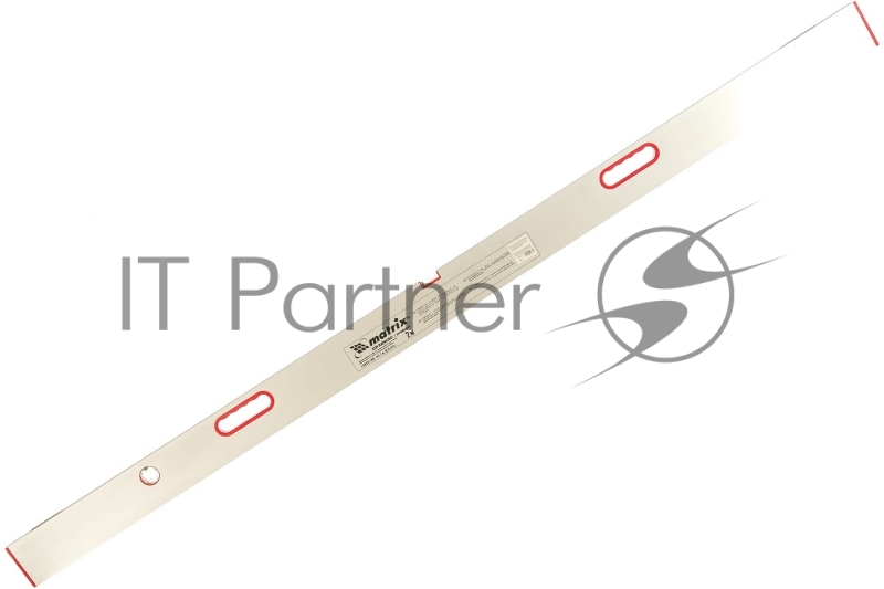 Правило алюминиевое с уровнем MATRIX 89637, L-2,0 м, 2 ручки