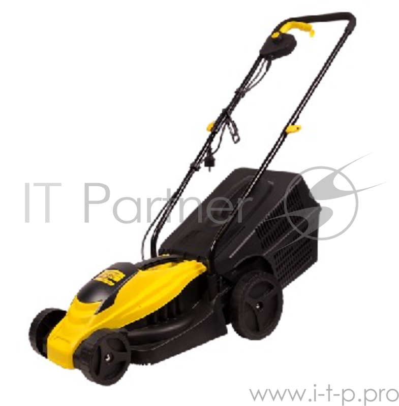 Газонокосилка CHAMPION EM3110 эл. Мощность 1000 Вт, Ширина среза 320 мм, Высота среза 20-60 мм, Объем травосборника 30 л, Вес 6,8 кг, Легкая, Удобная, Наличие разборной металлической рукоятки, Регулировка высоты среза.