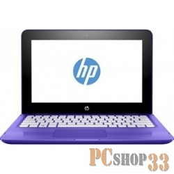 Ноутбук HP x360 Convertible 11-ab013ur 1JL50EA (Pentium N3710-1.60ГГц, 4ГБ, 500ГБ, HDG, WiFi, BT, WebCam, 11.6 1366x768, W10 H), фиолетовый