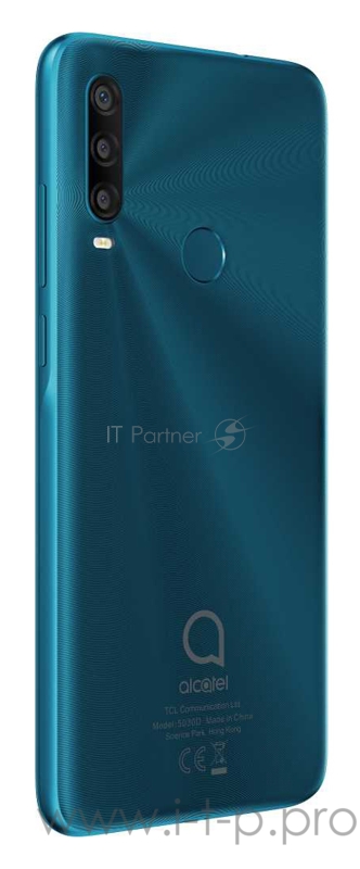 Смартфон Alcatel 5030D 1SE 32Gb 3Gb зеленый моноблок 3G 4G 2Sim 6.22 720x1520 Android 10 13Mpix 802.11 b/g/n GPS GSM900/1800 GSM1900 MP3 FM A-GPS microSD max32Gb