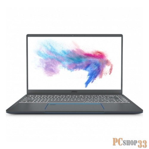 Ноутбук MSI Prestige 14 A10SC-256RU Comet lake I7-10710U/16GB/512GB SSD/noODD/14 FHD, IPS 60Hz TBezel/MX330, 2GB GDDR5/WiFi+BT/Win 10/Carbon Grey