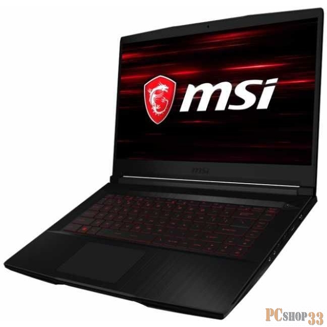 Ноутбук MSI GF63 9SCXR-458RU Coffeelake refresh i5-9300H/8GB /512GB SSD/15.6 FHD, IPS 60Hz TBezel /GTX1650 Max Q, GDDR6 4GB/noODD/WiFi+BT/Win 10/Black