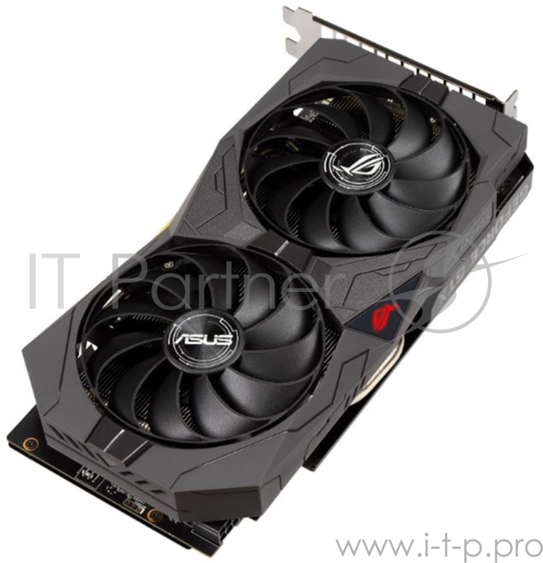 Видеокарта Asus PCI-E ROG-STRIX-GTX1650-O4GD6-GAMING NVIDIA GeForce GTX 1650 4096Mb 128bit GDDR6 1410/12000/HDMIx2/DPx2/HDCP Ret