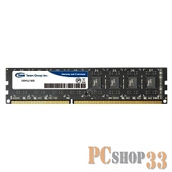 Модуль памяти TEAM DDR3 DIMM 4GB (PC3-12800) 1600MHz TED3L4G1600C1101 1.35V