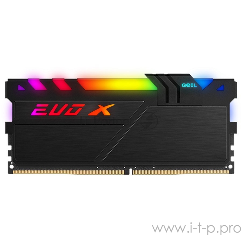 Модуль памяти GEIL 8GB DDR4 3600MHz UDIMM PC4-28800 EVO X II BLACK (AMD compatible)