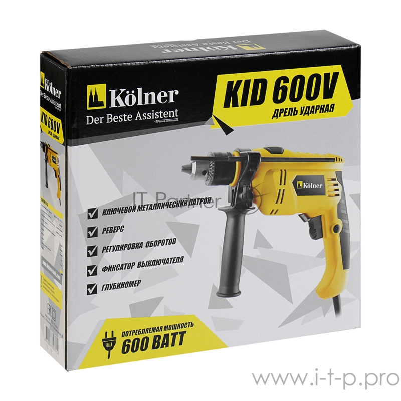 Kolner Дрель ударная KID 600V кн600в