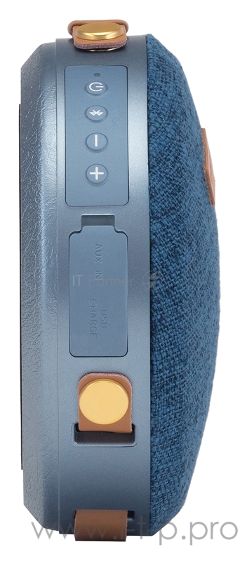 Колонка порт. Hyundai H-PAC520 синий 8W 1.0 BT/3.5Jack 10м 2200mAh