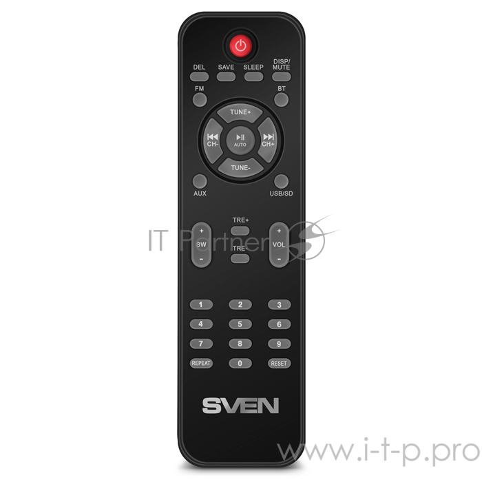 Акустическая система 2.1 SVEN MS-2080 / 70 Watt / ~220V 50Hz / FM-тюнер, USB/ SD, дисплей / BLUETOOTH / ПДУ / Black