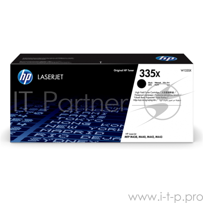 Картридж HP 335X для LaserJet MFP M438n/M442dn/M443nda, черный (13 700 стр.)
